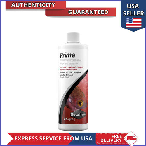 Seachem prime water - seachem,