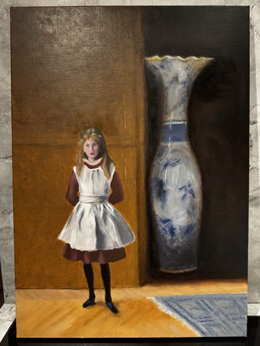 Peinture huile - peinture, À
