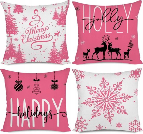 Housses coussin noël - coussin,