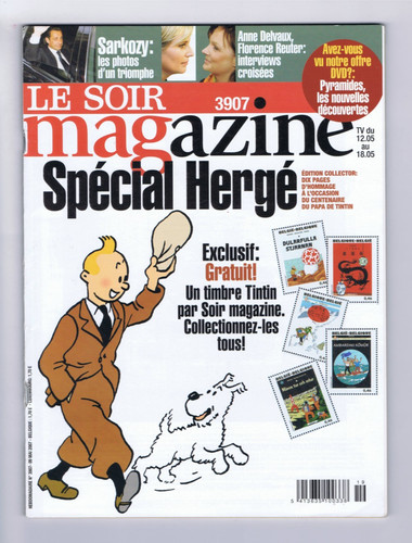 Tintin soir magazine - soir,