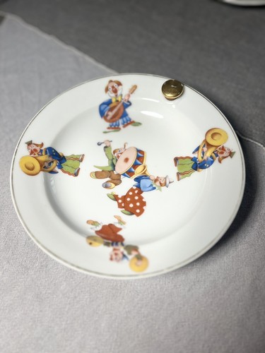 Assiette chauffante - , à