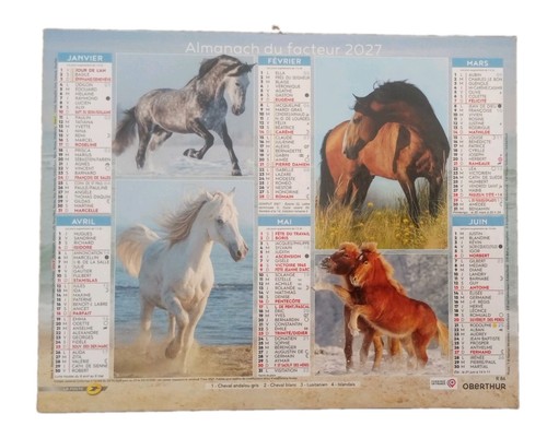 Almanach facteur 2027 - almanach,