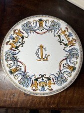 ASSIETTE EN FAÏENCE DE GIEN