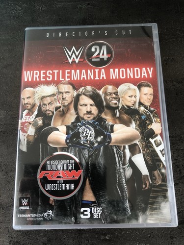 Dvd wwe wrestlemania monday - dvd,