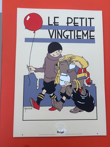 Herge serigraphie tintin - serigraphie,