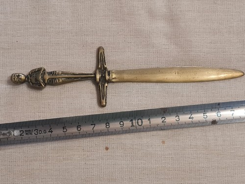 Coupe papier ancien laiton - papier, ou