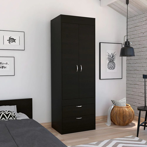 Wenge drawer armoire - wenge,