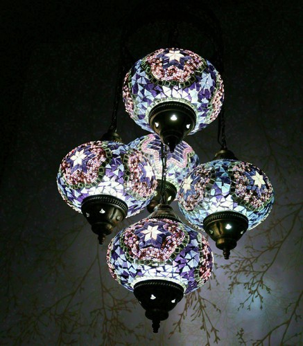 Lustre plafonnier suspendu