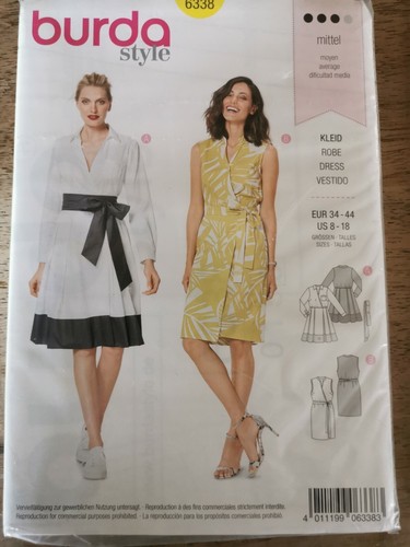 6338 patron burda creations - patron,