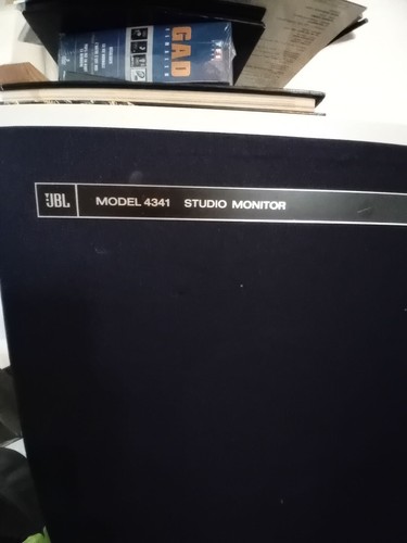 Jbl 4341 paire - de, front