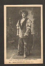 ARTIST: M. ROUSSEAU / Tréteaux de BRETAGNE & D'ANJOU, autographed on the front 1931