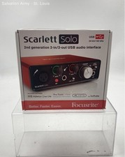 Focusrite Scarlett Solo 2nd Generation 2-In/2-Out USB Audio Interface