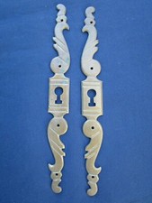 2 entrées de serrure laiton