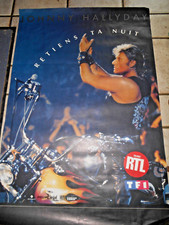 JOHNNY HALLYDAY Affiche de la