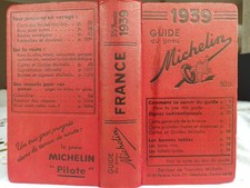 Guide Michelin 1939 France 