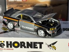 CHASE! Mini GT x Kaido House Tamiya Nissan GT-R (R34) Black - KHMG093 “NO MINT”