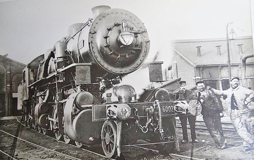 Carte photo cpa locomotive - cpa,