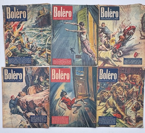 Lot magazines boléro - 5, 1950
