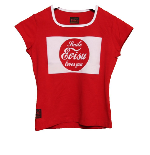 Shirt evisu rouge - t-shirt, vintage
