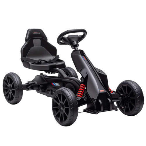 Homcom kart pédales pour - à,