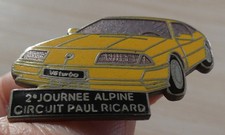 RARE PIN'S VOITURE ALPINE V6 TURBO 2 EME JOURNEE CIRCUIT PAUL RICARD DEMONS
