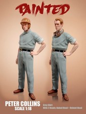 2 têtes peintes par Peter