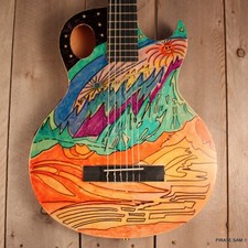 Washburn Festival CUSTOM Art guitar EACT42S Classical Thinline acoustic electric