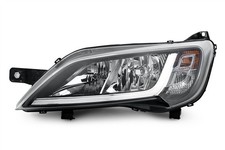 Headlight Left For Adria Motorhome 14- Headlamp Assembly Black OEM