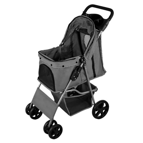 Poussette grise pliable pour - poussette,