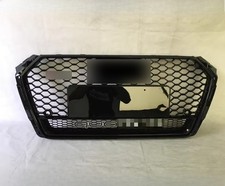 For Audi A4 S4 RS4 B9 style Front bumper Grille Grill black frame 2017 2018 2019