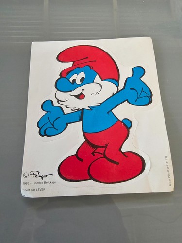 Sticker stickers great smurfs - great,
