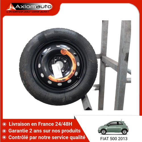 Roue secours fiat 500 - roue,