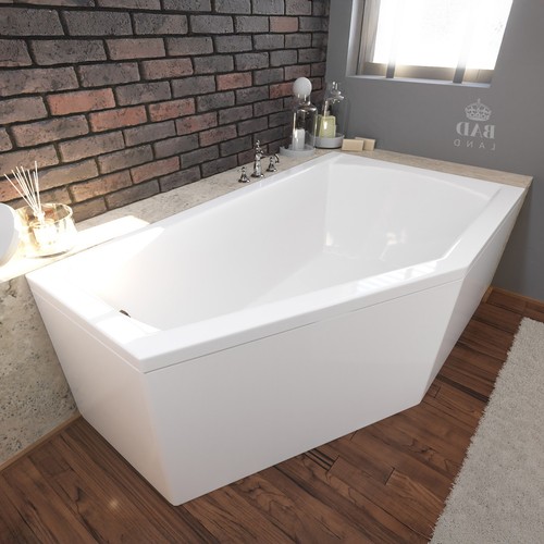 Baignoire bain angle 160x90 - baignoire, d'angle