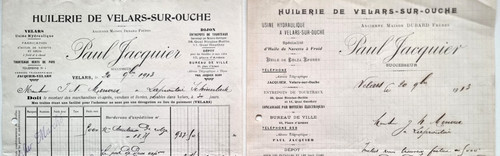 Lot factures 1913 - 1913, ►