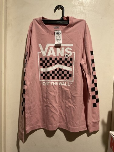 Vans pink checkers long - vans,