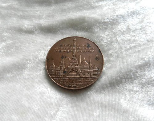 Ancienne médaille paris 1889 - paris,
