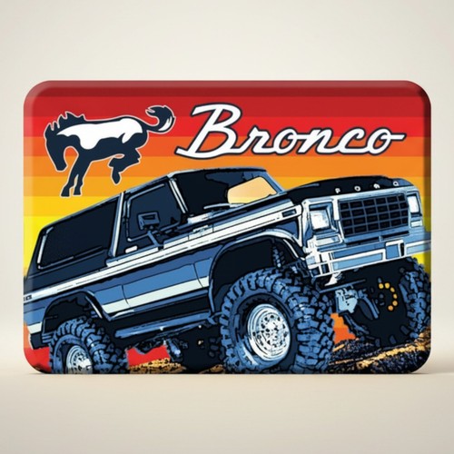 Ford bronco retro magnet - ford,
