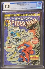 AMAZING SPIDER-MAN #143 CGC 7.5 VF MARVEL COMICS 1975 - 1ST APPEARANCE CYCLONE