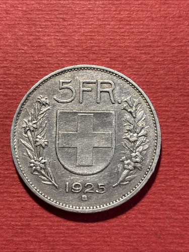 Francs suisse argent 1925 - francs,