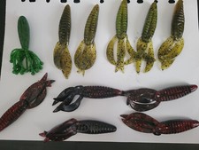 Lot de 30 Leurres Souples Trailers Berkley, Savage Gear, Delalande, Illex