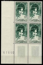 FRANCE 1950 Mme RECAMIER Bloc