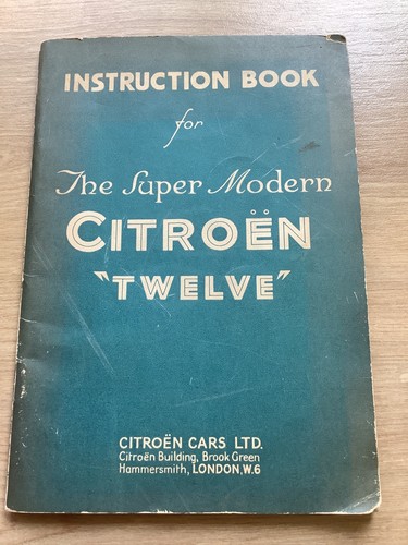 Original pre war - pre-war, citroen