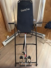 GravityTrac Inversion Table – Adjustable Height – Back Pain & Spine Therapy