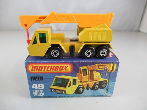 Camion grue matchbox lesney - camion-grue,