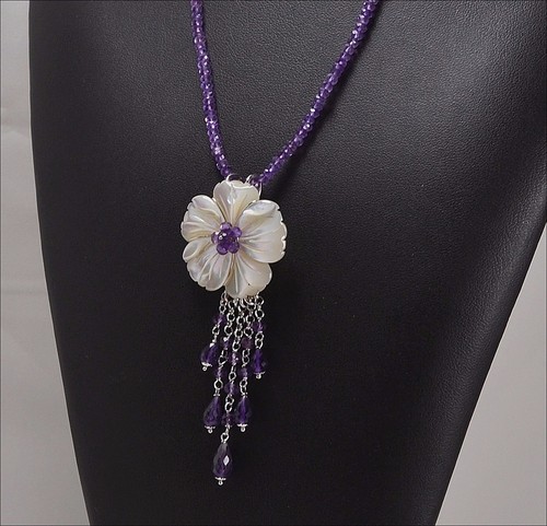 Collier argent 925 - en, avec
