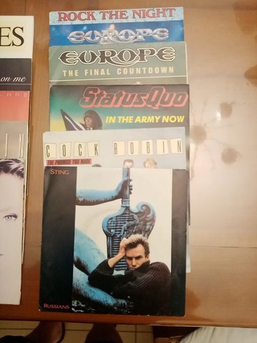 Lot disques vinyles - 15, 45