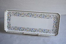 Plat à cake en faïence de