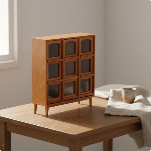 Armoire miniature cases - miniature, à