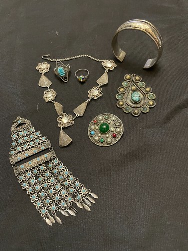 Lot bijoux ethniques - de,