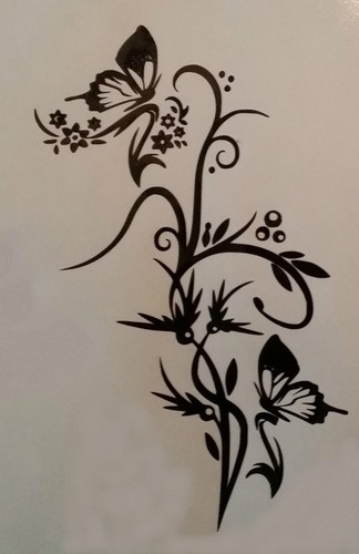 Sticker autocollant branche